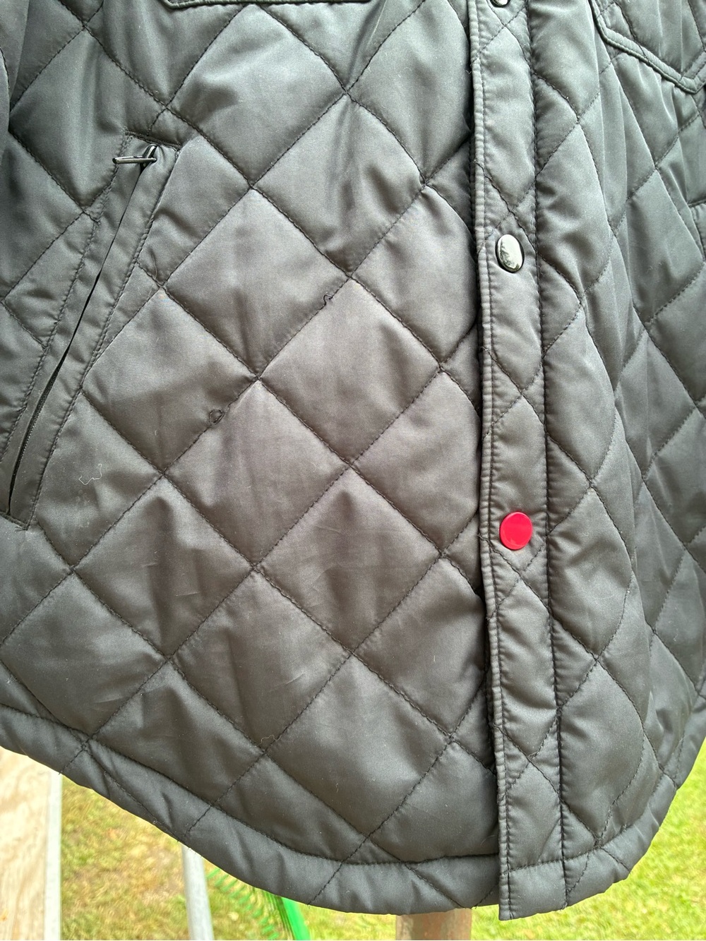 Quilted black jacket - Picture 4 of 8